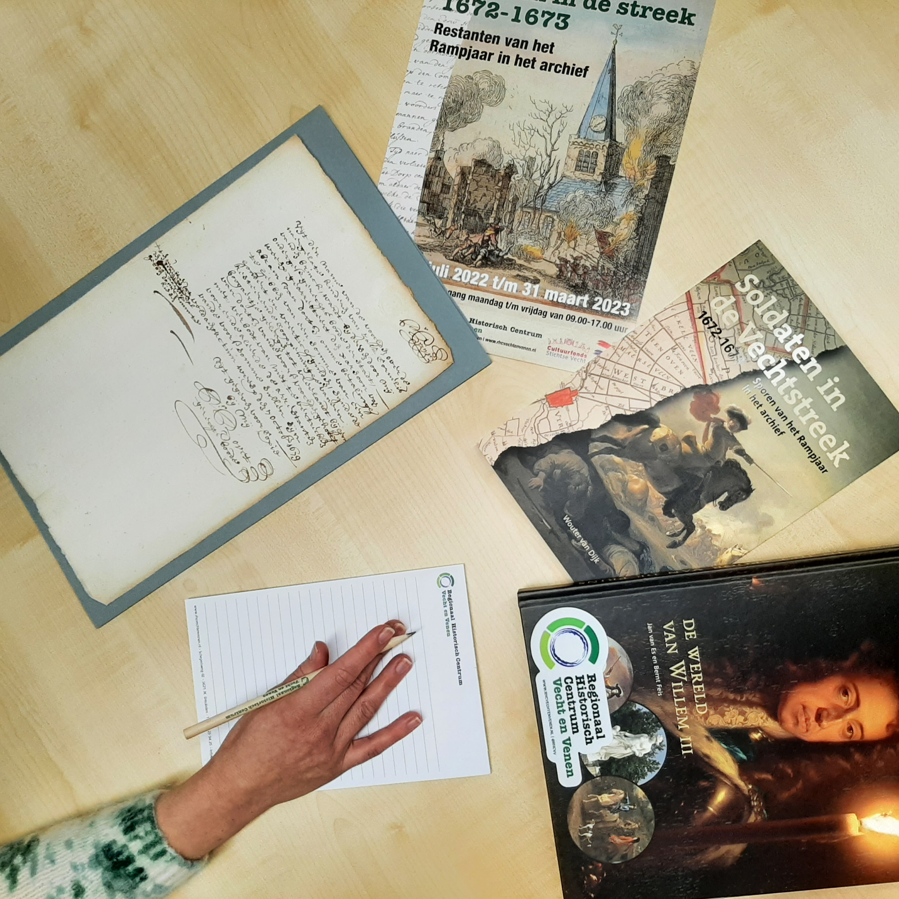 Schrijfworkshop in brieven bij RHCVV 23 02 2023