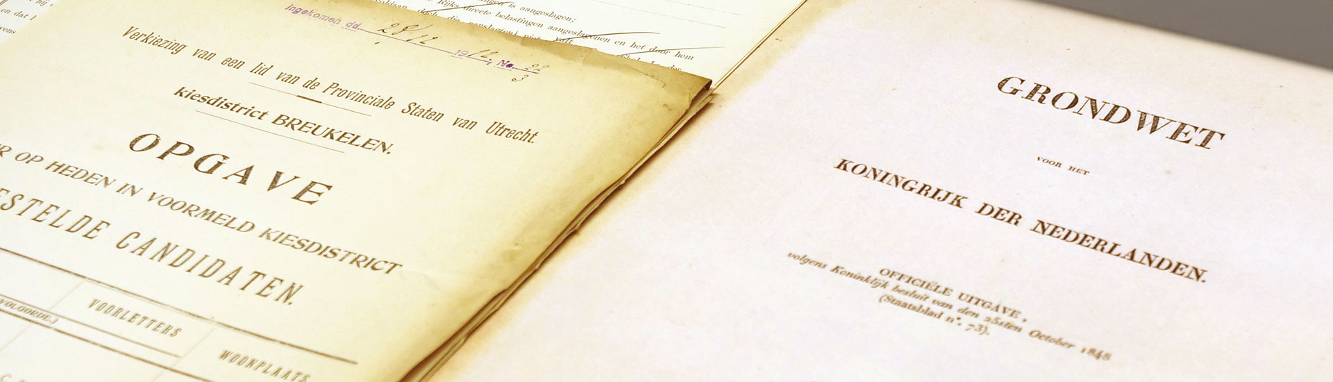 De stem van het volk. Ontwikkeling van de democratie in Nederland vanaf 1795