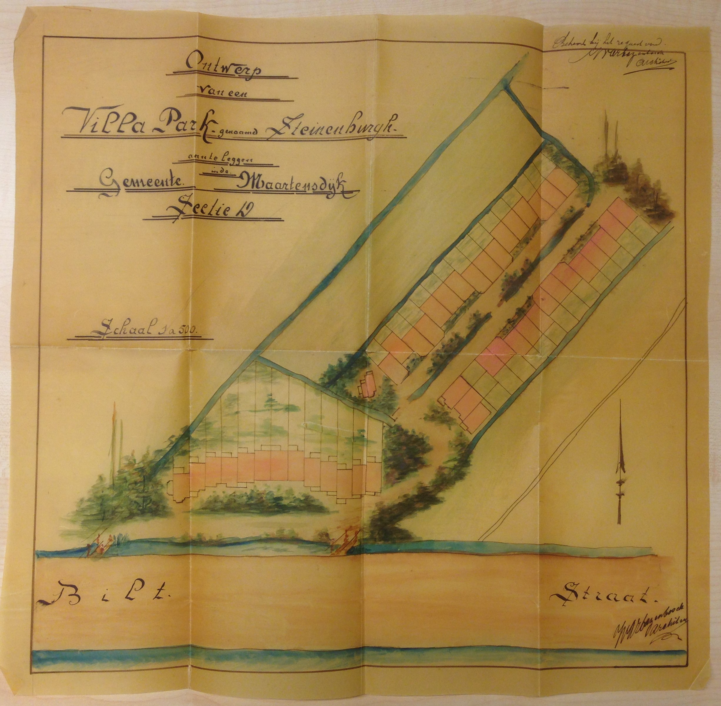 plattegrond steinenburg